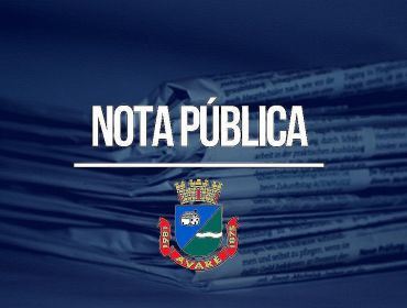 Prefeitura envia nota explicativa sobre o caso dos professores municipais
