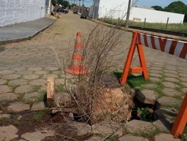 Prefeito aumenta multa para empresa que danificar pavimentação